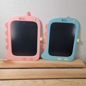 Set of 2 Orsen 8.5" Doodle Board Drawing Tablets - Pink & Blue